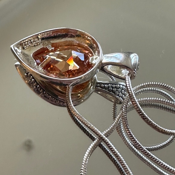 925 Stamped Silver necklace - Picture 4 of 5